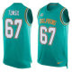 Nike Dolphins -67 Laremy Tunsil Aqua Green Team Color Stitched NFL Limited Tank Top Jersey