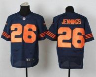 Nike Chicago Bears -26 Tim Jennings Navy Blue 1940s Throwback NFL Elite Jersey