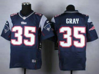 Nike New England Patriots -35 Jonas Gray Navy Blue Team Color NFL Elite Jersey