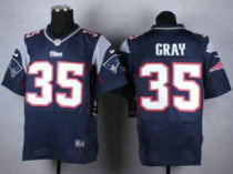 Nike New England Patriots -35 Jonas Gray Navy Blue Team Color NFL Elite Jersey