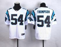 Nike Panthers -54 Shaq Thompson White Men's Stitched NFL Elite Jersey Nike Panthers -54 Shaq Thompson White Men's Stitched NFL Elite Jersey