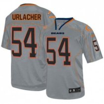 Nike Bears -54 Brian Urlacher Lights Out Grey Stitched NFL Elite Jersey Nike Bears -54 Brian Urlacher Lights Out Grey Stitched NFL Elite Jersey