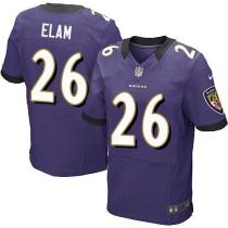 Nike Ravens -26 Matt Elam Purple Team Color Men's Stitched NFL Elite Jersey Nike Ravens -26 Matt Elam Purple Team Color Men's Stitched NFL Elite Jersey