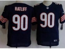 Nike Chicago Bears 90 Ratliff Blue Elite NFL Jerseys Nike Chicago Bears 90 Ratliff Blue Elite NFL Jerseys