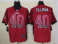 2013 NEW Nike Arizona Cardicals 40 Tillman Drift Fashion Red Elite Jerseys