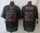New Nike Chicago Bears 23 Fuller Lights Out Black Elite Jerseys