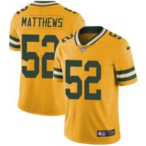 Nike Packers -52 Clay Matthews Yellow Stitched NFL Limited Rush Jersey Nike Packers -52 Clay Matthews Yellow Stitched NFL Limited Rush Jersey