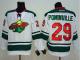 Minnesota Wild -29 Jason Pominville White Stitched NHL Jersey