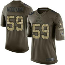 Nike Titans -59 Wesley Woodyard Green Stitched NFL Limited Salute to Service Jersey Nike Titans -59 Wesley Woodyard Green Stitched NFL Limited Salute to Service Jersey
