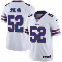 Nike Bills -52 Preston Brown White Stitched NFL Vapor Untouchable Limited Jersey Nike Bills -52 Preston Brown White Stitched NFL Vapor Untouchable Limited Jersey