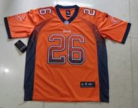 2013 NEW Nike Chicago Bears 26 Jennings Drift Fashion Orange Elite Jersey