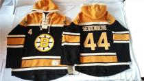 Boston Bruins -44 Dennis Seidenberg Black Sawyer Hooded Sweatshirt Stitched NHL Jersey Boston Bruins -44 Dennis Seidenberg Black Sawyer Hooded Sweatshirt Stitched NHL Jersey