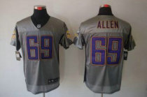 Nike Vikings -69 Jared Allen Grey Shadow Stitched NFL Elite Jersey Nike Vikings -69 Jared Allen Grey Shadow Stitched NFL Elite Jersey