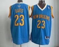 Revolution 30 New Orleans Pelicans -23 Anthony Davis Baby Blue Stitched NBA Jersey