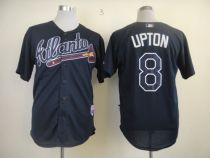 Atlanta Braves #8 Justin Upton Blue Alternate Stitched MLB Jersey Atlanta Braves #8 Justin Upton Blue Alternate Stitched MLB Jersey
