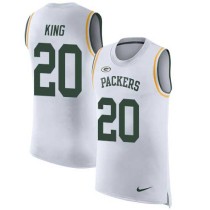 Nike Packers -20 Kevin King White Stitched NFL Limited Rush Tank Top Jersey Nike Packers -20 Kevin King White Stitched NFL Limited Rush Tank Top Jersey