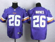 Nike Minnesota Vikings -26 Trae Waynes Purple Team Color Stitched NFL Elite jersey Nike Minnesota Vikings -26 Trae Waynes Purple Team Color Stitched NFL Elite jersey