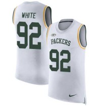 Nike Packers -92 Reggie White White Stitched NFL Limited Rush Tank Top Jersey Nike Packers -92 Reggie White White Stitched NFL Limited Rush Tank Top Jersey