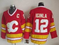 Calgary Flames -12 Jarome Iginla Red CCM Throwback Stitched NHL Jersey Calgary Flames -12 Jarome Iginla Red CCM Throwback Stitched NHL Jersey