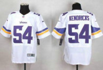 Nike Minnesota Vikings -54 Eric Kendricks White Stitched NFL Elite Jersey Nike Minnesota Vikings -54 Eric Kendricks White Stitched NFL Elite Jersey