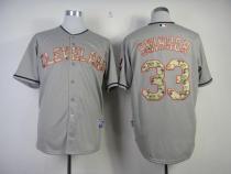 Cleveland Indians -33 Nick Swisher Grey USMC Cool Base Stitched MLB Jersey Cleveland Indians -33 Nick Swisher Grey USMC Cool Base Stitched MLB Jersey
