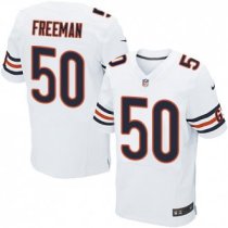 Nike Bears -50 Jerrell Freeman White Stitched NFL Elite Jersey Nike Bears -50 Jerrell Freeman White Stitched NFL Elite Jersey