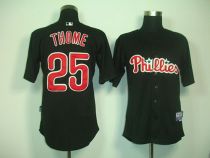 Philadelphia Phillies #25 Jim Thome Black Cool Base Stitched MLB Jersey Philadelphia Phillies #25 Jim Thome Black Cool Base Stitched MLB Jersey