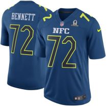 Nike Seahawks -72 Michael Bennett Navy Stitched NFL Game NFC 2017 Pro Bowl Jersey Nike Seahawks -72 Michael Bennett Navy Stitched NFL Game NFC 2017 Pro Bowl Jersey