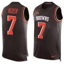 Nike Browns -7 DeShone Kizer Brown Team Color Stitched NFL Limited Tank Top Jersey Nike Browns -7 DeShone Kizer Brown Team Color Stitched NFL Limited Tank Top Jersey