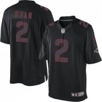 Nike Falcons 2 Matt Ryan Black Stitched NFL Impact Limited Jersey Nike Falcons 2 Matt Ryan Black Stitched NFL Impact Limited Jersey
