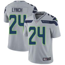 Nike Seahawks -24 Marshawn Lynch Grey Alternate Stitched NFL Vapor Untouchable Limited Jersey Nike Seahawks -24 Marshawn Lynch Grey Alternate Stitched NFL Vapor Untouchable Limited Jersey