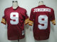 Mitchell and Ness Redskins -9 Jurgensen Red Stitched Throwback NFL Jersey