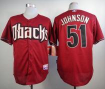 Arizona Diamondbacks #51 Randy Johnson Red Cool Base Stitched MLB Jersey Arizona Diamondbacks #51 Randy Johnson Red Cool Base Stitched MLB Jersey