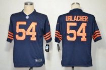 Nike Bears -54 Brian Urlacher Navy Blue 1940s Throwback Stitched NFL Game Jersey Nike Bears -54 Brian Urlacher Navy Blue 1940s Throwback Stitched NFL Game Jersey