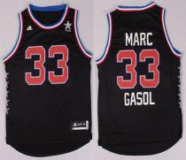 Memphis Grizzlies -33 Marc Gasol Black 2015 All Star Stitched NBA Jersey Memphis Grizzlies -33 Marc Gasol Black 2015 All Star Stitched NBA Jersey