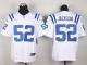 Nike Indianapolis Colts #52 D'Qwell Jackson White Men's Stitched NFL Elite Jersey