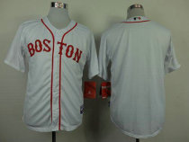Boston Red Sox Blank Stitched White Cool Base MLB Jersey Boston Red Sox Blank Stitched White Cool Base MLB Jersey
