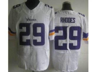 2013 NFL NEW Minnesota Vikings 29 Xavier Rhodes White Jerseys(Elite)