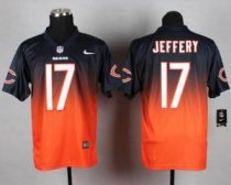 Nike Chicago Bears -17 Alshon Jeffery Navy Blue-Orange NFL Elite Fadeaway Fashion Jersey Nike Chicago Bears -17 Alshon Jeffery Navy Blue-Orange NFL Elite Fadeaway Fashion Jersey