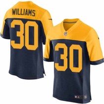 Nike Packers -30 Jamaal Williams Navy Blue Alternate Stitched NFL New Elite Jersey Nike Packers -30 Jamaal Williams Navy Blue Alternate Stitched NFL New Elite Jersey