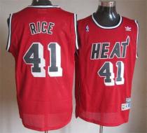 Miami Heat -41 Glen Rice Red Throwback Stitched NBA Jersey Miami Heat -41 Glen Rice Red Throwback Stitched NBA Jersey