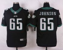 Nike Philadelphia Eagles #65 Lane Johnson Black Alternate Men's Stitched NFL Elite Jersey Nike Philadelphia Eagles #65 Lane Johnson Black Alternate Men's Stitched NFL Elite Jersey