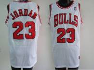 Chicago Bulls -23 Michael Jordan Stitched White NBA Jersey