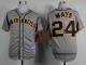 San Francisco Giants #24 Willie Mays Grey Road Cool Base Stitched MLB Jersey