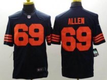 Nike Chicago Bears -69 Jared Allen Navy Blue 1940s Throwback NFL Limited Jersey Nike Chicago Bears -69 Jared Allen Navy Blue 1940s Throwback NFL Limited Jersey