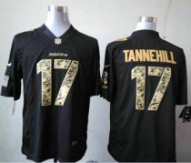 Nike Miami Dolphins -17 Ryan Tannehill Black NFL Limited Salute to Service Jersey Nike Miami Dolphins -17 Ryan Tannehill Black NFL Limited Salute to Service Jersey