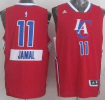 Los Angeles Clippers -11 Jamal Crawford Red 2014-15 Christmas Day Stitched NBA Jersey Los Angeles Clippers -11 Jamal Crawford Red 2014-15 Christmas Day Stitched NBA Jersey
