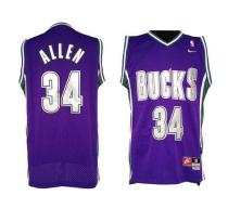 Milwaukee Bucks -34 Ray Allen Purple Soul Swingman Stitched NBA Jersey Milwaukee Bucks -34 Ray Allen Purple Soul Swingman Stitched NBA Jersey