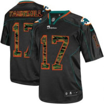 Nike Dolphins -17 Ryan Tannehill Black Stitched NFL Elite Camo Fashion Jersey Nike Dolphins -17 Ryan Tannehill Black Stitched NFL Elite Camo Fashion Jersey