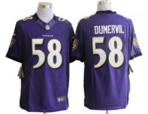 Nike Ravens -58 Elvis Dumervil Purple Team Color Men Stitched NFL Limited Jersey Nike Ravens -58 Elvis Dumervil Purple Team Color Men Stitched NFL Limited Jersey